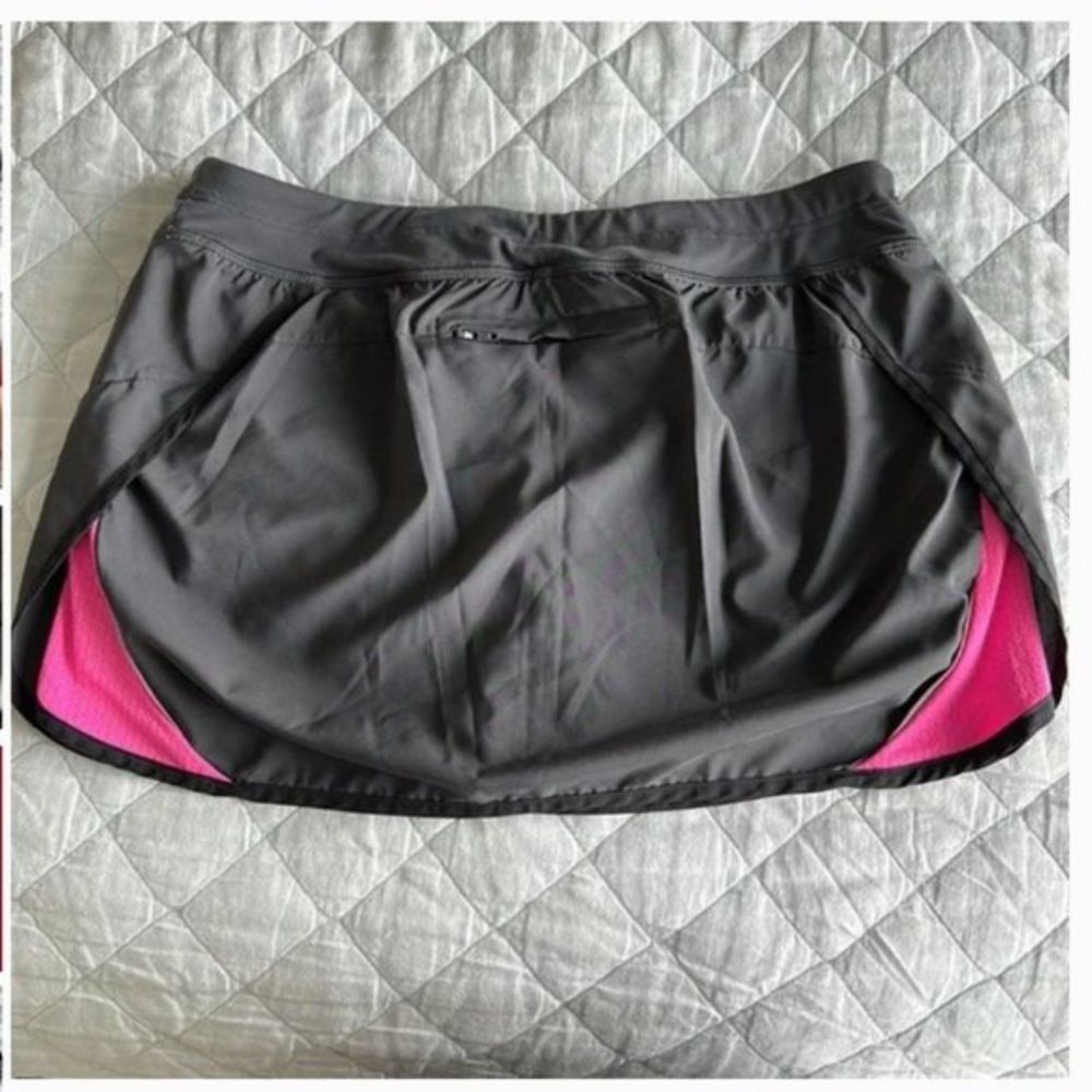 VSX Victoria's Secret - Sexy Sport Tennis Skort Activewear: Medium | Gray & Pink